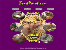 Tablet Screenshot of beastpaint.com